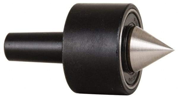 Sherline - Live Center - 0.13mm Point Diam, 12mm Point Length, 0.5 Lb Max Workpc, Standard Point - Exact Industrial Supply