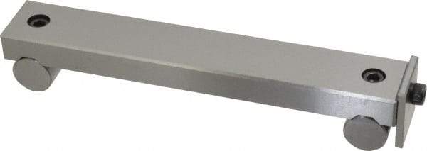 Fowler - 6 Inch Long x 1 Inch Wide x 0.0004 Inch Parallelism, 5 Inch Between Rolls, Sine Bar - Includes Fitted Carton Box - Exact Industrial Supply