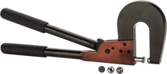 US Airtool - 3" Yoke Hand Rivet Squeezer - 3/32 to 5/32" Capacity - Exact Industrial Supply