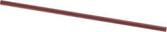 Value Collection - Round, Synthetic Ruby, Midget Finishing Stick - 100mm Long x 3mm Wide, Fine Grade - Exact Industrial Supply