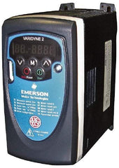 US Motors - Three Phase, 200-240 Volt, 1/3 hp, Variable Frequency Drive - 3" Wide x 5.71" Deep x 6" High, NEMA 1 - Exact Industrial Supply