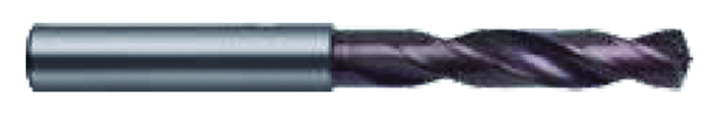 15/64 Dia. - Carbide HP 3XD Drill-140° Point-Bright - Exact Industrial Supply