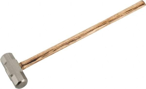Stanley - 12 Lb Head, 35" Long Sledge Hammer - Steel Head, Wood Handle - Exact Industrial Supply
