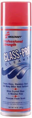Ability One - 19 oz Aerosol Glass Cleaner - Use on Aluminum, Chrome, Enamel, Glass Surfaces, Stainless Steel - Exact Industrial Supply
