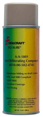 Ability One - Tan, Enamel Spray Paint - 8 to 10 Sq Ft per Can, 11 oz Container - Exact Industrial Supply