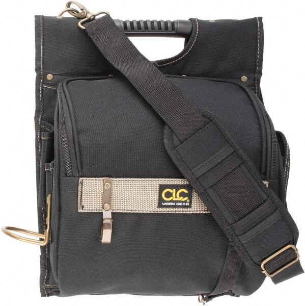 CLC - 21 Pocket Electrician's Holster - Polyester, Black - Exact Industrial Supply