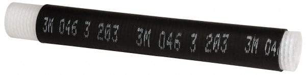 3M - 305mm Long, 2:1, EPDM Rubber Cold Shrink Electrical Tubing - Black - Exact Industrial Supply