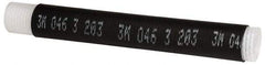 3M - 305mm Long, 2:1, EPDM Rubber Cold Shrink Electrical Tubing - Black - Exact Industrial Supply
