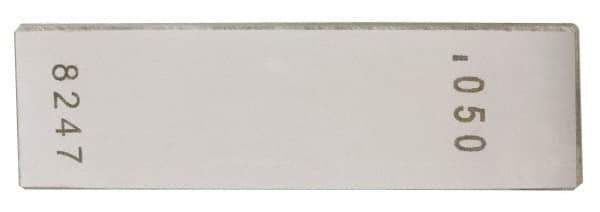 Value Collection - 20" Rectangular Steel Gage Block - Accuracy Grade AS-1, Includes NIST Traceability Certification - Exact Industrial Supply