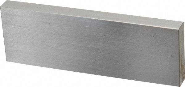 Value Collection - 4" Rectangular Steel Gage Block - Accuracy Grade AS-1, Includes NIST Traceability Certification - Exact Industrial Supply
