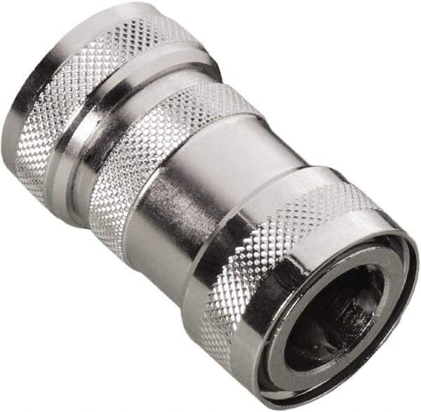 Vikan - 3/4 Garden Hose Coupler - Stainless Steel, Quick Disconnect Connector - Exact Industrial Supply