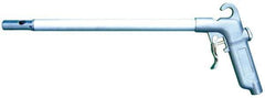 Value Collection - 150 Max psi High Power Venturi Nozzle Pistol Grip Blow Gun - 1/4 NPT Inlet, 36" Tube Length, Aluminum - Exact Industrial Supply