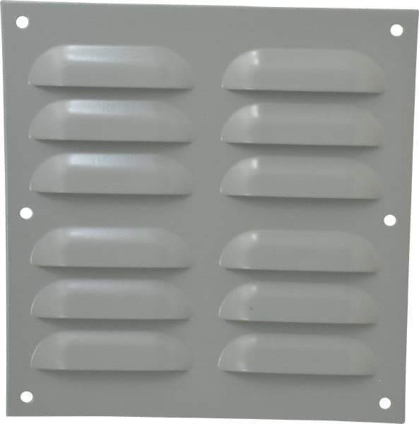 Cooper B-Line - Electrical Enclosure Steel Louver Plate Kit - For Use with Enclosures - Exact Industrial Supply