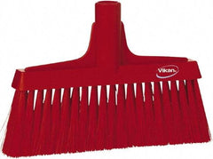 Vikan - 6-3/4" OAL Polyester Bristle Lobby Broom - 3" Bristle Length, 9-1/2" Wide - Exact Industrial Supply