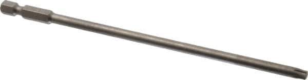 Wiha - T25 Torx Bit - 1/4" Hex Drive, 6" OAL - Exact Industrial Supply