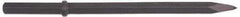 Ingersoll-Rand - 14" OAL, 1-1/8" Shank Diam, Moil Point Chisel - Hex Drive, Hex Shank, Steel - Exact Industrial Supply