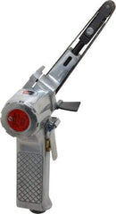 Universal Tool - 3/8 x 13 Inch, 16,000 RPM Air Belt Sander - 0.25 Hp, 1/4 NPT Inlet, 18 CFM Air Consumption - Exact Industrial Supply