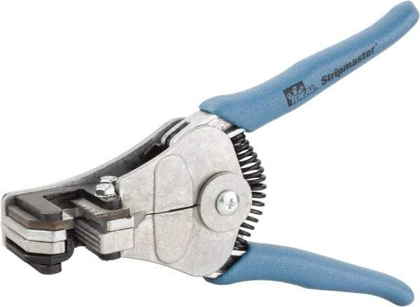 Ideal - 26 to 16 AWG Capacity Automatic Wire Stripper - 7" OAL, Plastic Cushion Handle - Exact Industrial Supply