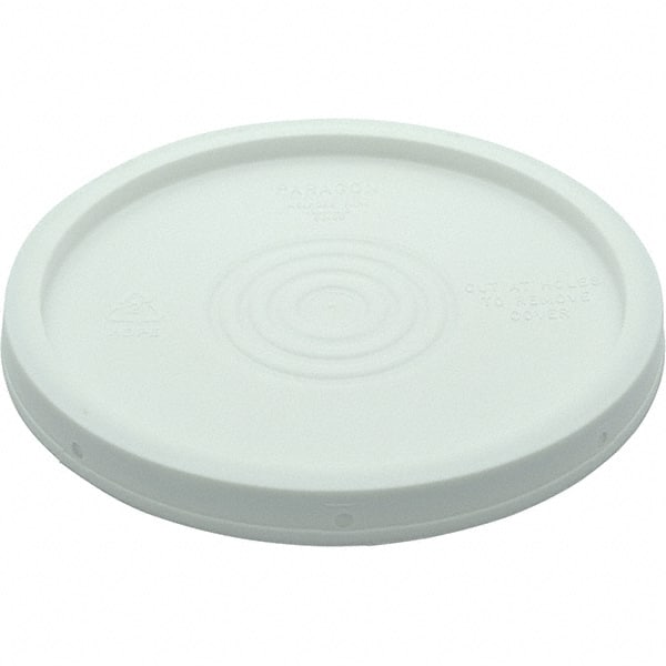 Vestil - Tote & Storage Container Lids For Use With: 3-1/2, 5 & 6 Gallon Pails Width (Decimal Inch): 12.500 - Exact Industrial Supply