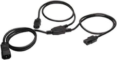Tripp-Lite - Power Supply Y Splitter Dual Drive Cable - Use with Devices Requiring IEC-320-C14 Power Cable - Exact Industrial Supply