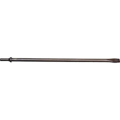 Mayhew - 1" Head Width, 18" OAL, Cold Chisel - Round Drive, Round Shank, Steel - Exact Industrial Supply