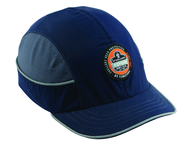 Skullerz® 8950 Bump Cap Short Brim- Navy - Exact Industrial Supply