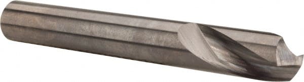 Accupro - 3/8" Body Diam, 120°, 3" OAL, Solid Carbide Spotting Drill - Exact Industrial Supply