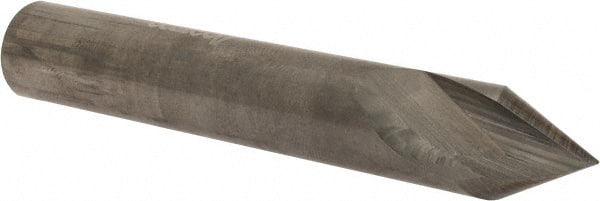 Accupro - 12mm Body Diam, 60°, 76mm OAL, Solid Carbide Spotting Drill - Exact Industrial Supply