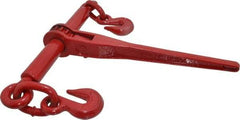 Value Collection - 5,400 Lbs. Load Limit Type B Loadbinder - 8 Inch Take Up, Use with Chains 3/8 Inch Grade 43, 5/16 Inch Grade 70 - Exact Industrial Supply