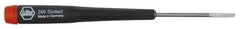 Wiha - Precision Slotted Screwdriver - Ergonomic Handle - Exact Industrial Supply