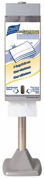 Scott - 5,250 Piece, 6-1/2" Long x 8-13/32" Wide, Megacartridge Paper Napkins - 1 Ply - Exact Industrial Supply