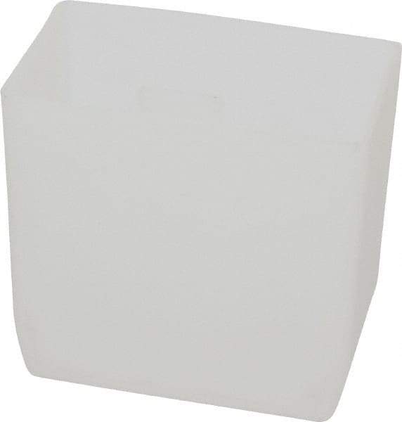Akro-Mils - 2" Wide x 3" High, Clear Bin Cup - Use with 30-138, 30-158, 30-178, 30-124, 30-164, 30-184, 30-174, 30-110, 30-120, 30-130, 30-150, 30-170, 30-128 - Exact Industrial Supply