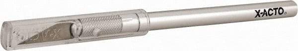 X-ACTO - 6" OAL Carbon Steel Hobby Knife - #11 Classic Fine Point Blade, Aluminum Handle - Exact Industrial Supply