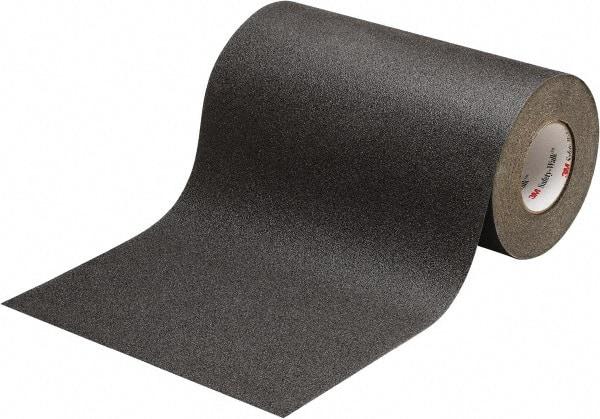 3M - Black Solid Color Anti-Slip Vinyl Tape - 36" Wide x 60' Long, Heavy/High Traffic - Exact Industrial Supply