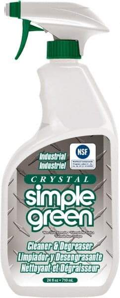 Simple Green - 24 oz Spray Bottle Cleaner/Degreaser - Liquid, Biodegradable, Unscented - Exact Industrial Supply