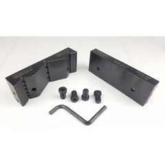 1″-8″ 8″ Vertical Vee Jaw 1 Set - Exact Industrial Supply