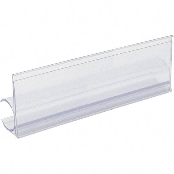 Aigner Index - Label Holders Backing: Snap-On Width (Inch): 1-1/4 - Exact Industrial Supply