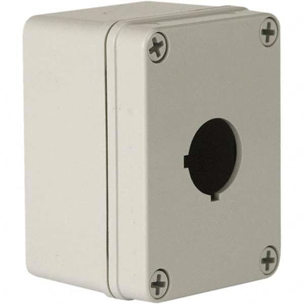 Wiegmann - NEMA 4X Polycarbonate Standard Enclosure with Screw Cover - Exact Industrial Supply