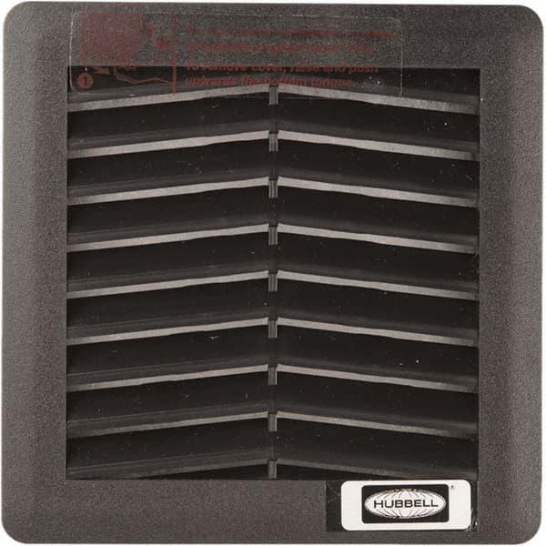 Wiegmann - Filtered Enclosure Cooling Blowers & Accessories Accessory Type: Exhaust Grille Overall Width/Diameter (Inch): 6 - Exact Industrial Supply