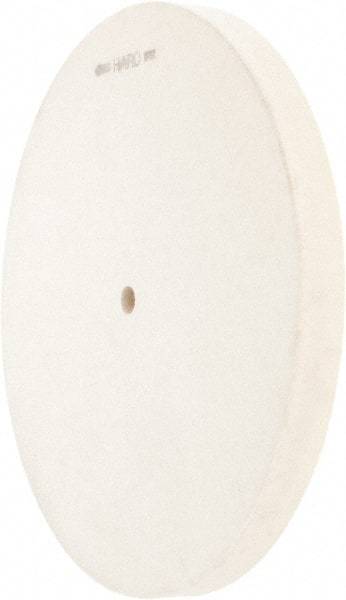 Value Collection - 10" Diam x 3/4" Thick Unmounted Buffing Wheel - 1 Ply, Polishing Wheel, 1/2" Arbor Hole, Hard Density - Exact Industrial Supply