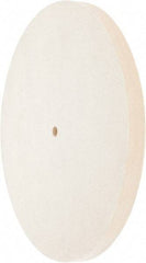 Value Collection - 12" Diam x 3/4" Thick Unmounted Buffing Wheel - 1 Ply, Polishing Wheel, 1/2" Arbor Hole, Medium Density - Exact Industrial Supply