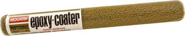 Wooster Brush - 3/4" Nap, 18" Wide Paint Roller Cover - Rough Texture, Plastic - Exact Industrial Supply