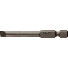 Wiha - 1/4" Power Bit - 1/4" Drive, 2-3/4" OAL - Exact Industrial Supply