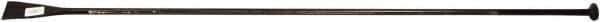 True Temper - 3-1/2" Wide Notched Steel Post Hole Digger - 69" Long Steel Straight Handle - Exact Industrial Supply