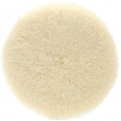 3M - 5-1/4" Diam 100% Wool Buffing & Backing Pad - Exact Industrial Supply