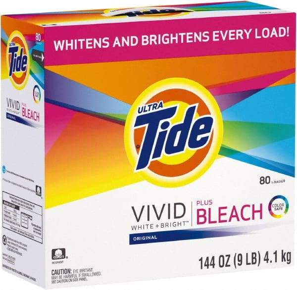 Tide - 144 oz Powder Laundry Detergent - Powder - Exact Industrial Supply
