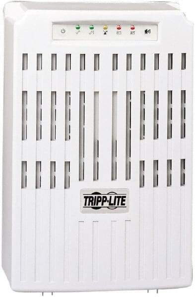 Tripp-Lite - 20 Amp, 3,000 VA, Tower Mount Line Interactive Backup Uninterruptible Power Supply - Backup 4 min with Full Load & 20.7 min with Half Load, 230 Volt Input & Output, 2,250 Watt Output, 1 Phases, 8 Outlets - Exact Industrial Supply