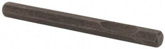 PRO-SOURCE - 1-1/2" OAL, 1/8" Shank Diam, Hex Chisel - Hex Drive, Hex Shank, Alloy Steel - Exact Industrial Supply