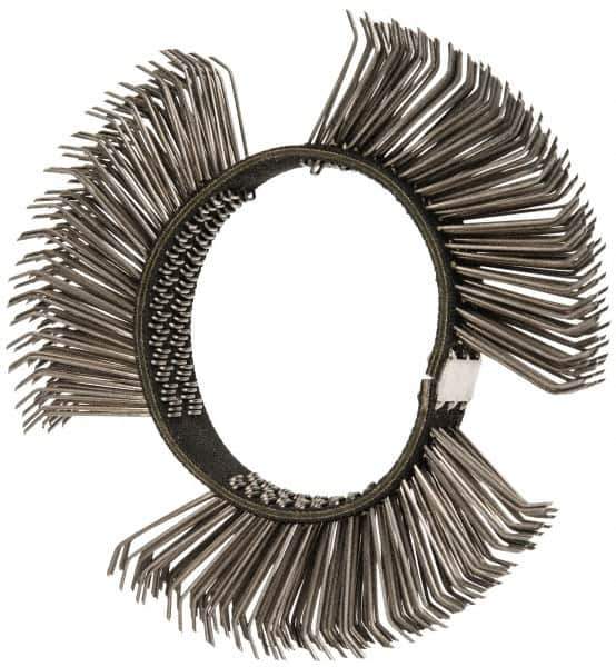 PRO-SOURCE - 4" Diam Angle & Disc Grinder Brush - For Use with Utility Surface Blasters - Exact Industrial Supply