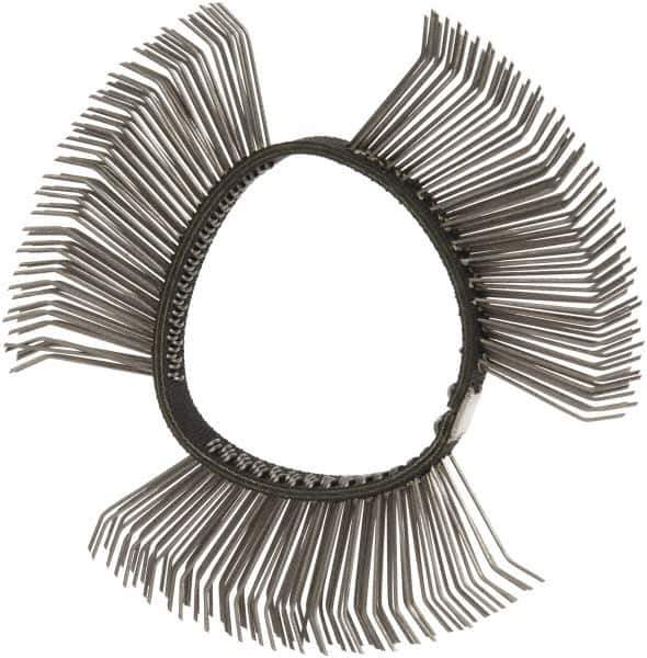 PRO-SOURCE - 4" Diam Angle & Disc Grinder Brush - For Use with Utility Surface Blasters - Exact Industrial Supply